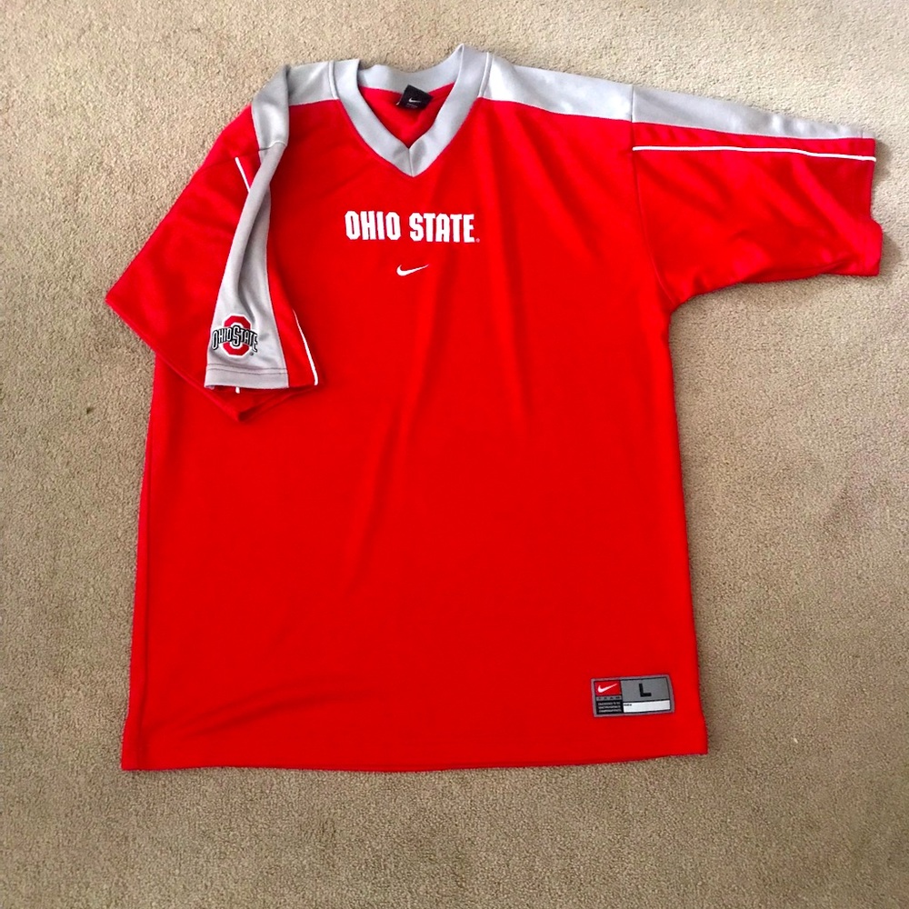 Ohio State Nike warm up